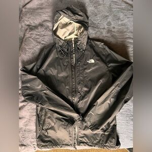 Men’s North Face rain jacket - M - Black